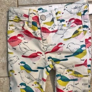 BabyGap bird print jeans 🐦🐤